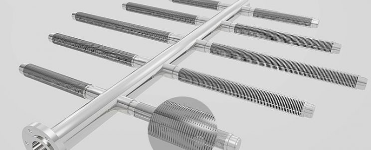 wedge wire profile screen lateral